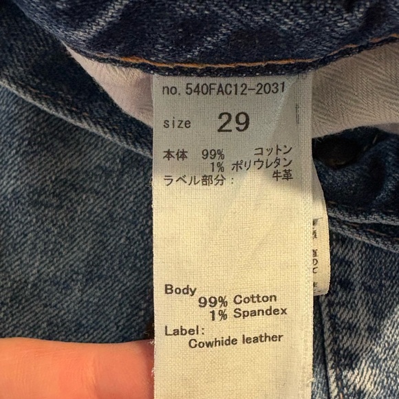 Moussy Vintage High Rise Straight Leg Jeans Size 29 - Picture 4 of 8